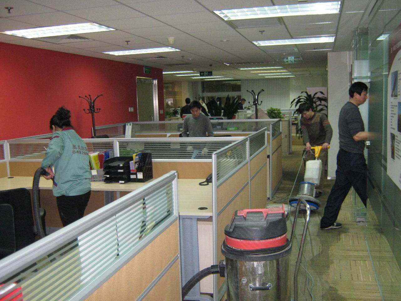 津市市办公室开荒保洁